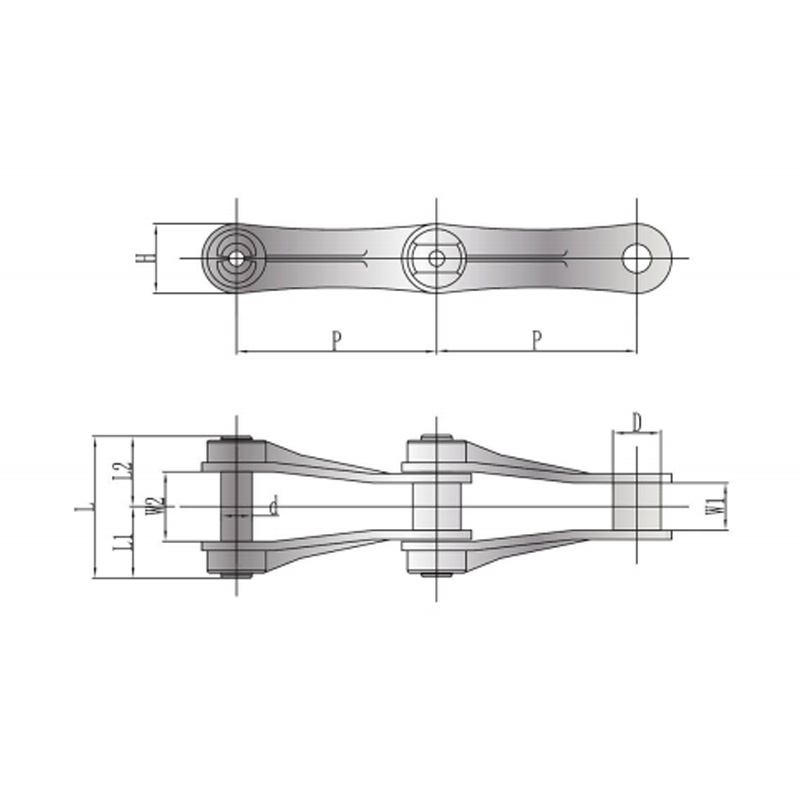 Catena non metallica (tipo HEP) per il trattamento delle acque reflue