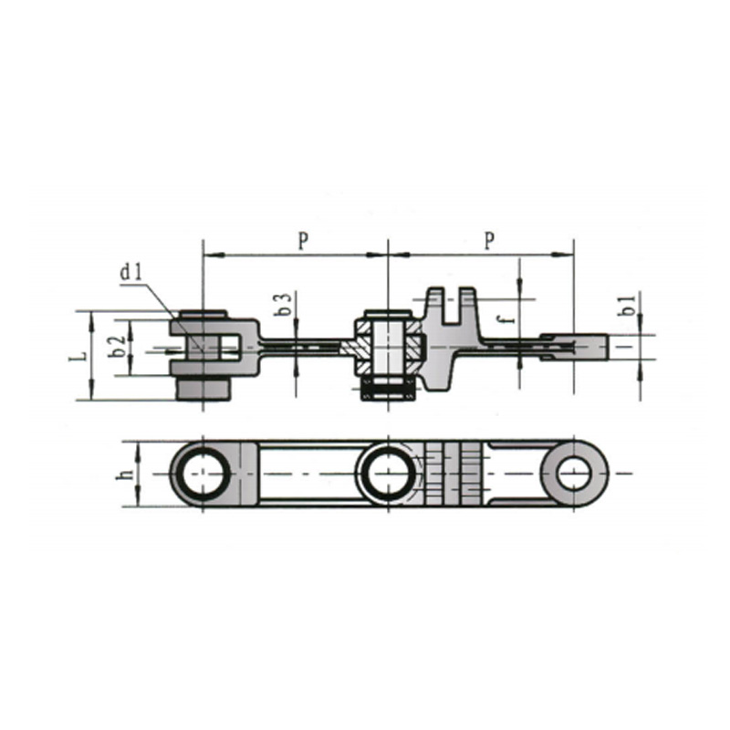 Catena Raschiatore Metallurgico